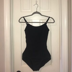 Adult camisole leotard with V-Back